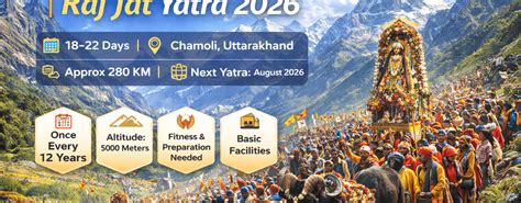 Nanda Devi Raj Jat Yatra 2026 | Route, Dates & Guide