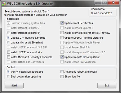 Software-update: WSUS Offline Update 8.4 - Computer - Downloads - Tweakers