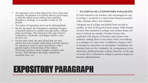 Types of paragraph | PPTX