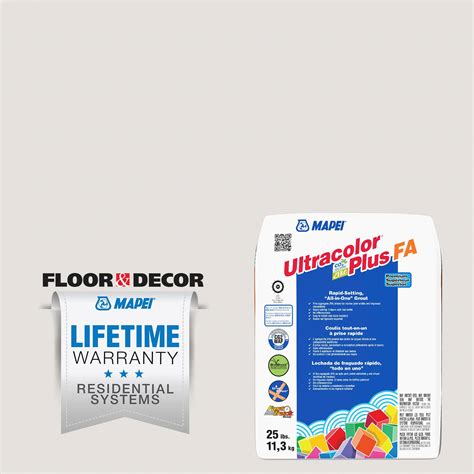 Mapei 5221 Moonbeam Ultracolor Plus FA Grout | Floor and Decor
