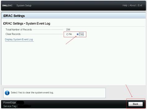 PowerEdge: How to View or Clear the System event log | Dell India