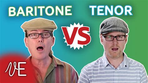 The Difference between the Tenor and Baritone Voice Types