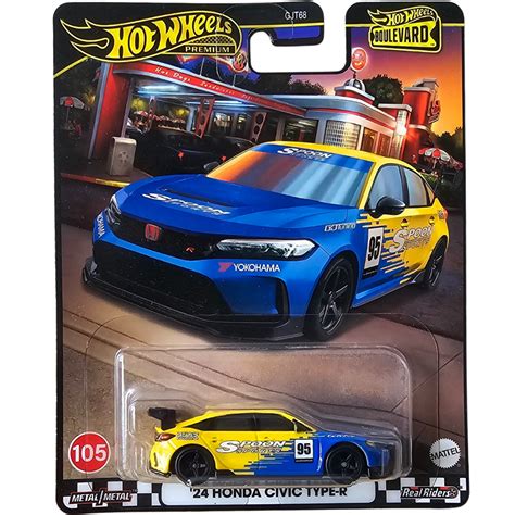 Hot Wheels Premium (Boulevard #105) - '24 Honda Civic Type R – Speed Castings Collector Shop