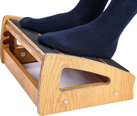 Buy DT Adjustable Under Desk Footrest - Ergonomic Foot Rest for Under ...
