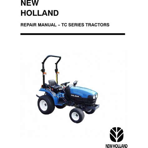 New Holland TC18D, TC21D TC Series Tractor Pdf Repair Service Manual ...