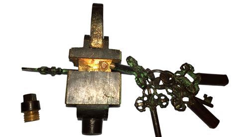 Buy Unusual Brass Made TRICKY PUZZLE Padlock With 6 Keys (with Antique ...
