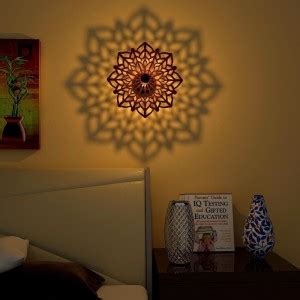 WALLMANTRA Mandala Art Creative Shadow lamp Price in India - Buy ...