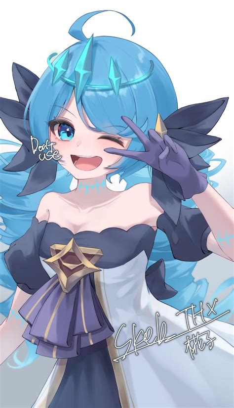 gwen (league of legends) drawn by momikodayo | Danbooru