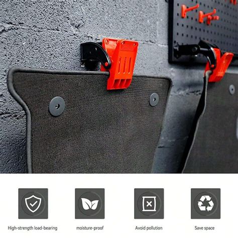 4pcs Heavy Duty Mat Clamp, Car Wash Floor Mat Clamps,Non-Slip Car Wash ...