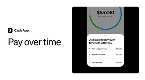 Pay Over Time with Cash App Afterpay