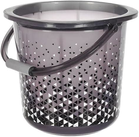 Nayasa Funk Square 2 Pcs Bathroom Set | Bucket 18 L + Mug 1.5 L ...