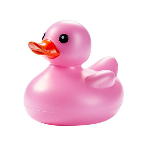 Pink rubber duck isolated on transparent background 50176878 PNG