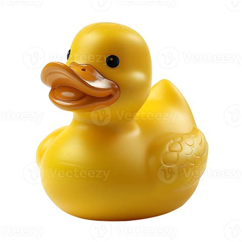 Rubber duck on isolated transparent background 43413489 PNG