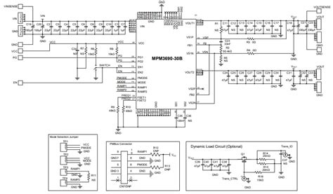 EVM3690-30B-BF-00A Step-Down Evaluation Board - MPS | Mouser