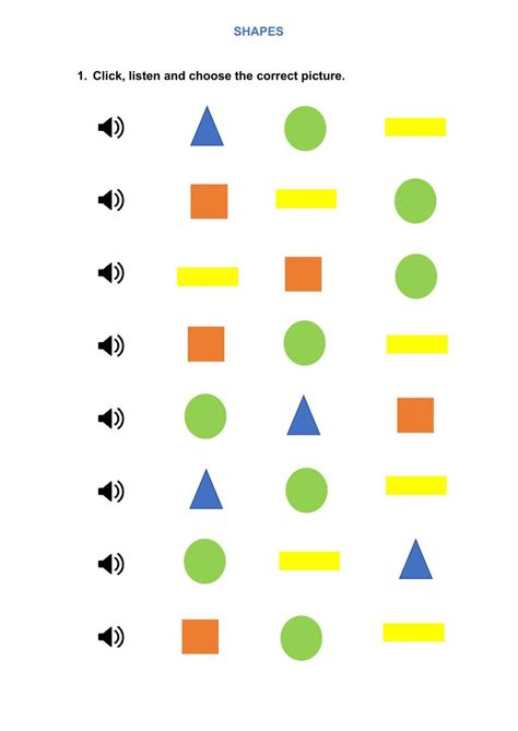 Shape Fact Worksheet 的图像结果