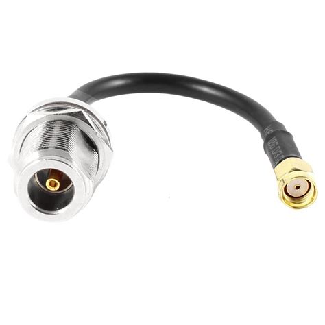 ELECTROPRIME Straight Reverse-polarised SMA female to N Type Female ...