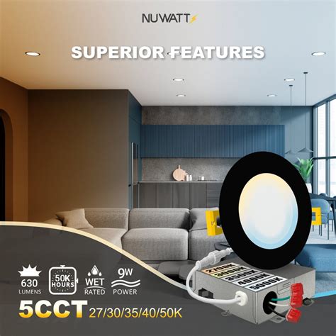 Black Recessed Lighting Design