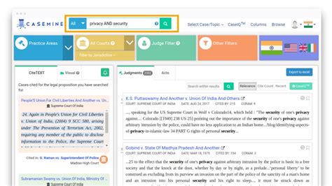 Search Queries Help | CaseMine