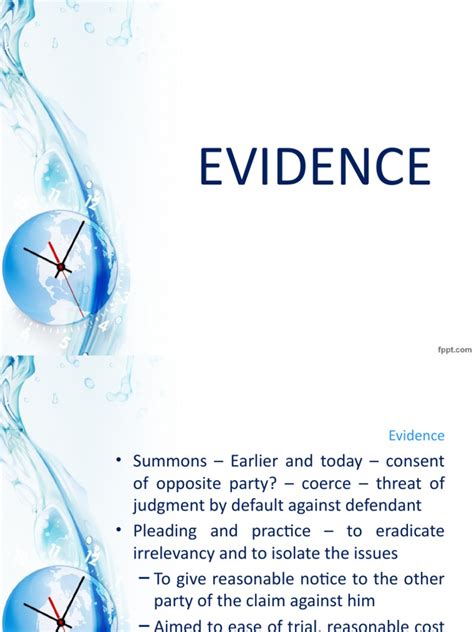 Evidence 的图像结果