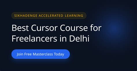 Cursor Best For Freelancers in Delhi | For Freelancers AI Career Path ...