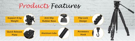 Buy KODAK T450 Pro Tripod with Hydraulic Head, 70.8" Height, Quick ...