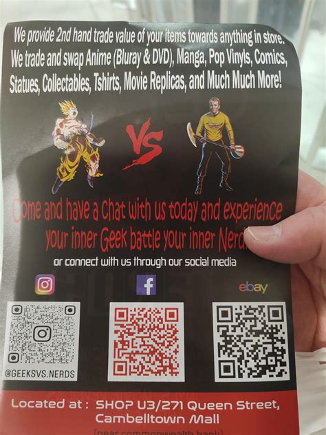 Geeks vs Nerds store in Sydney : r/Madboards