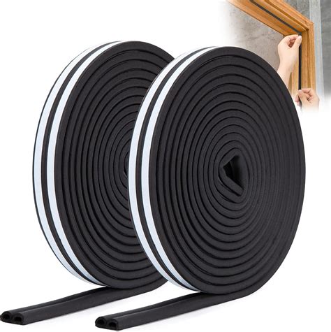 YOUSHARES Door Soundproofing Weather Stripping Door Seal Strip 20Ft ...