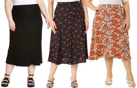 7 Best Skirt Looks for Plus-Size Women That Look Good