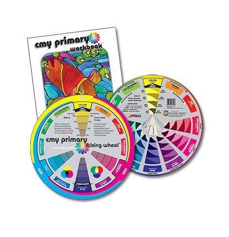 Buy Color Wheel Company : CMY Primary Mixing Wheel and Workbook by ...