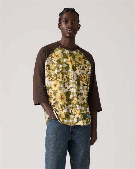 Levi's® X Denim Tears Baseball-t-shirt - Mehrfarbig | Levi's® DE