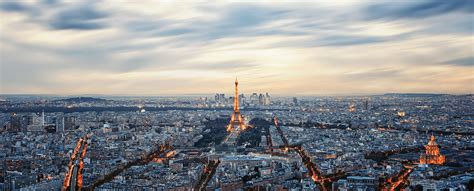 Buy Paris City Panorama Wallpaper - Happywall