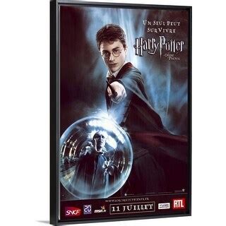 "Harry Potter and the Order of the Phoenix (2007)" Black Float Frame ...