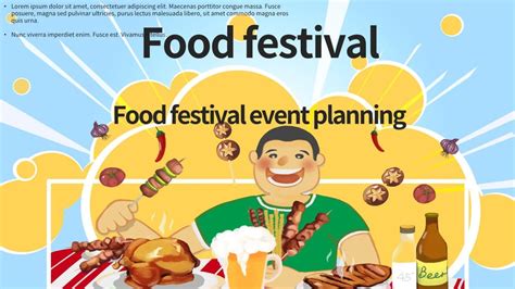 Food Festival Cartoon 的图像结果