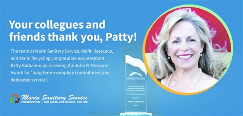 Patty Garbarino Receives the John P. Moscone Award for Lifetime ...