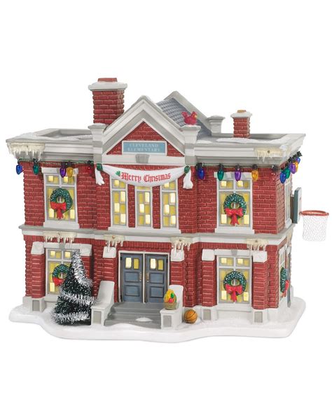 Department 56 A Christmas Story Village Cleveland Elementary School ...