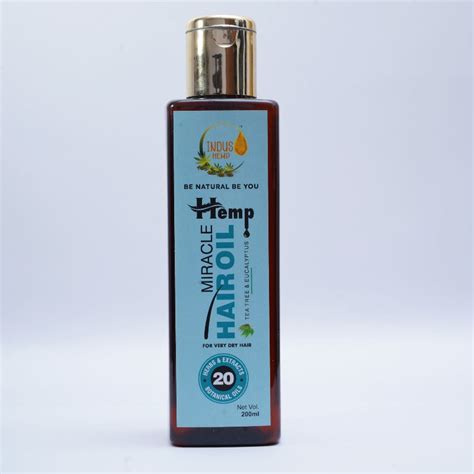 Indus Hemp Miracle Hair Care for Dry & Damaged Hair - 200ml – CBD Shop ...