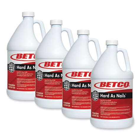 BET6590400 Betco Hard As Nails Floor Finish