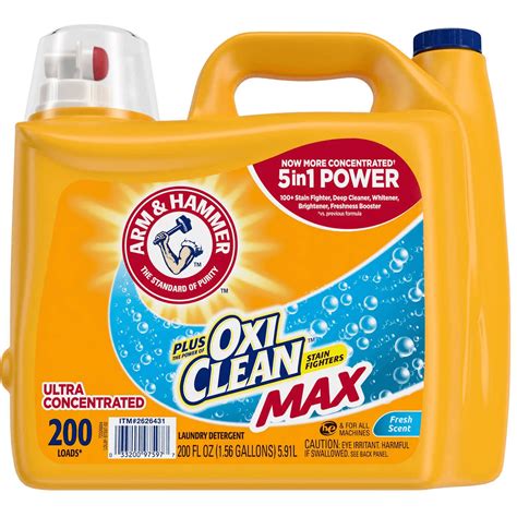 Arm & Hammer 5 IN 1 Ultra Concentrated Laundry Detergent 手鎚牌 5合1超濃縮洗衣液 ...