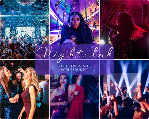 10 LIGHTROOM Presets, Nightclub Preset, Club Scene Lighting, Party ...