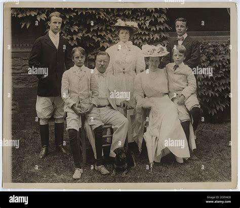 Theodore Roosevelt Family High Resolution Stock Photography and Images ...