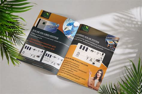 Orbit solar company brochure design | Freelancer