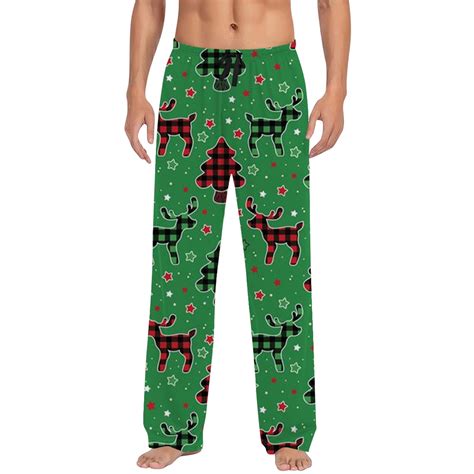 ASFGIMUJ Mens Christmas Pajama Pants Sleepwear Lounge Pajama Bottoms ...