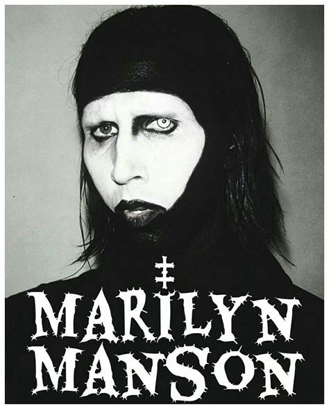 Marilyn Manson Poster - Minimalist Poster Store