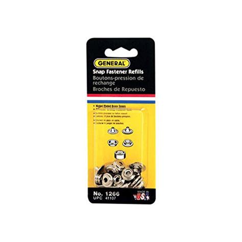 General 1266 Solid Brass Nickel Plated Grommet Refills 6 Count : Amazon ...