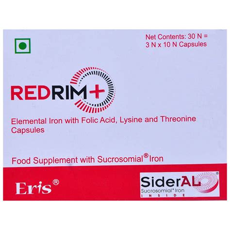 Redrim Plus Capsule | Uses, Side Effects, Price | Apollo Pharmacy