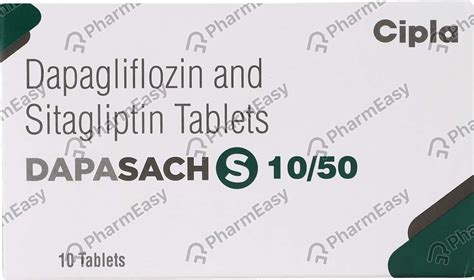 Dapasach S 10/50mg Strip Of 10 Tablets: Uses, Side Effects, Price ...