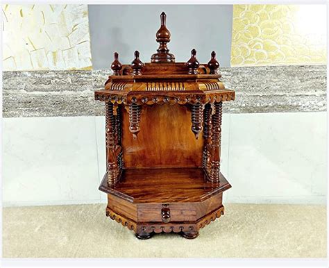 Art Galore Valley Premium Wooden mandir | Indian Temple | Hand Made ...