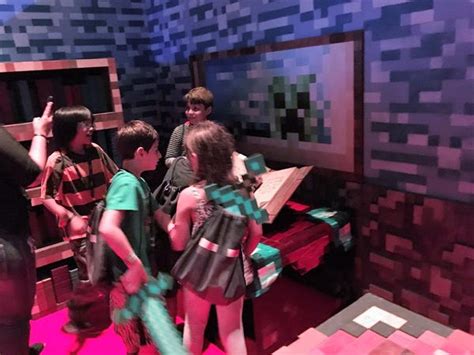 Real Life Minecraft at Minecon 的图像结果