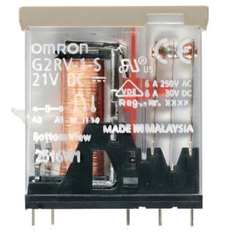 Buy Omron G2RV 1 S DC21 BY OMB SLIM RELAY 21V DC OMRON — Vashi ...