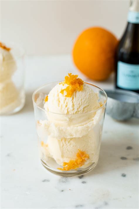 Mimosa Ice Cream Recipe: Boozy Ice Cream in a Glass - Wyse Guide